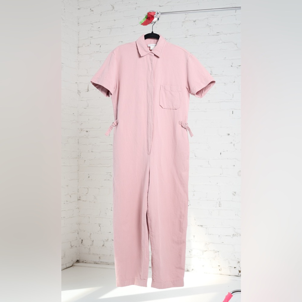 Club Monaco Short Sleeve Utility Jumpsuit Size 6